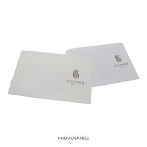 🔴 Goyard Catalogue with Price List - White JDM